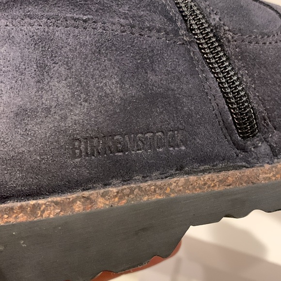 BIRKENSTOCK LUTON HIGH SUEDE GRAPHITE HYDROPHOBIC 36-5L boots suede blue - Picture 7 of 14